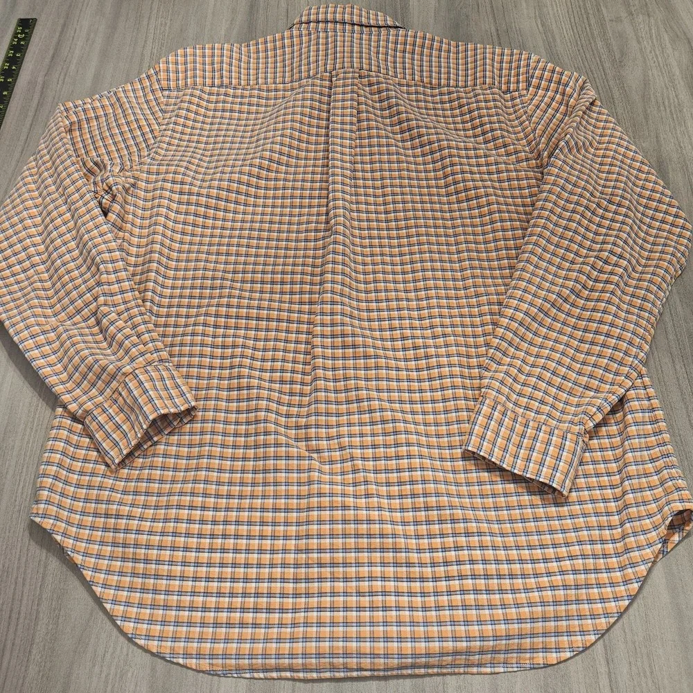 Polo Ralph Lauren Men's Button Down‎ Shirt XL Classic Fit Multicolor Check Plaid